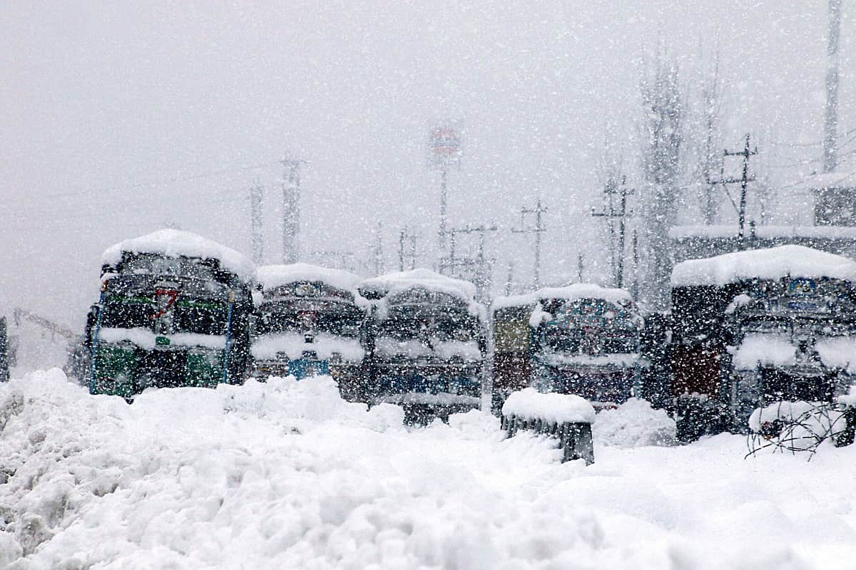 ஸ்ரீநகரில் குளிர்நிலை -7.8 டிகிரி செல்சியஸாகக் குறைந்தது