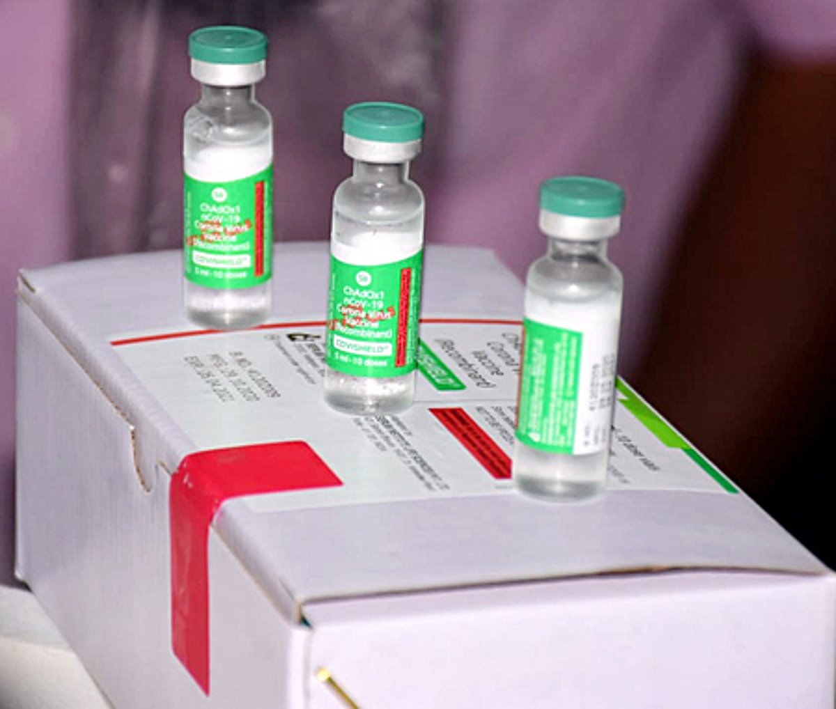 கோவை வந்தடைந்தன 73,200 கரோனா தடுப்பூசிகள்