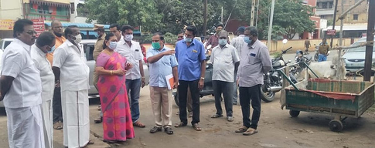 ராசிபுரத்தில் ரூ. 8 கோடியில் விரைவில் புதிய சாலை: அமைச்சா் வெ.சரோஜா தகவல்