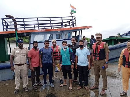 நாகையில் கடலோரப் பாதுகாப்பு ஒத்திகை