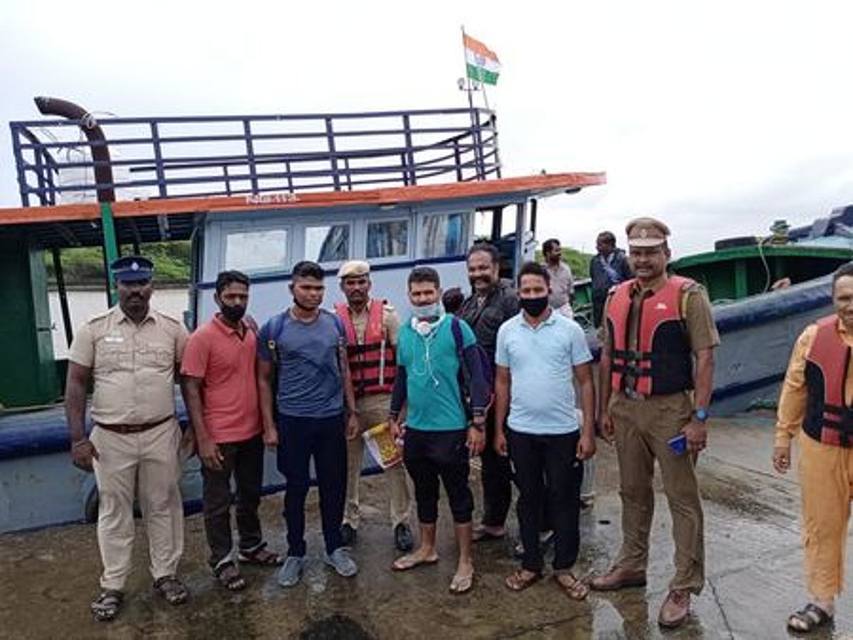 நாகையில் கடலோரப் பாதுகாப்பு ஒத்திகை