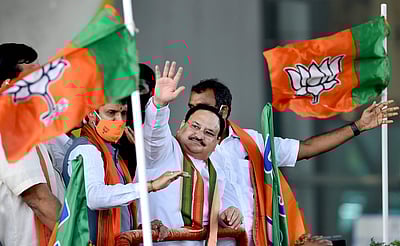 சென்னை வந்தடைந்தார் பாஜக தேசியத் தலைவர் ஜெ.பி.நட்டா