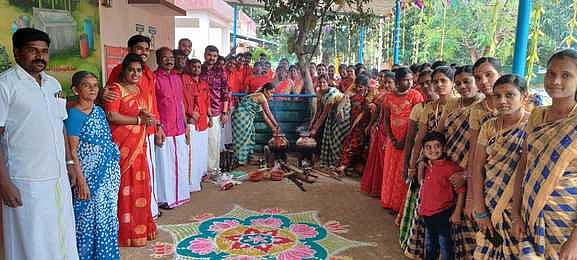 செருவாவிடுதி அரசு ஆரம்ப சுகாதார நிலையத்தில் சமத்துவப் பொங்கல் விழா