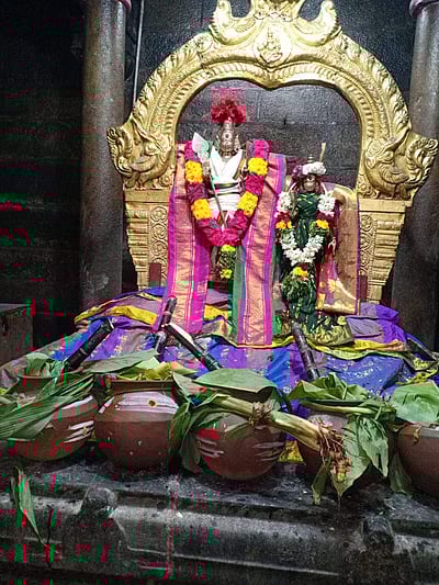 பொங்கல் திருநாள்: திருப்பரங்குன்றம் சுப்பிரமணிய சுவாமிக்கு மண்பானை பொங்கல்