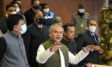 விவசாயிகள் போராட்டம்: ஜன.19-இல் மீண்டும் பேச்சு