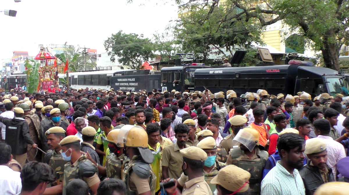 புத்தாநத்தத்தில் முருகன் சுவாமி ரத யாத்திரை