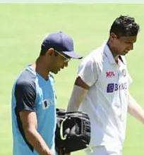 நவ்தீப் சைனி காயம்