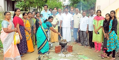 வாசன் நகரில் சமத்துவப் பொங்கல் விழா