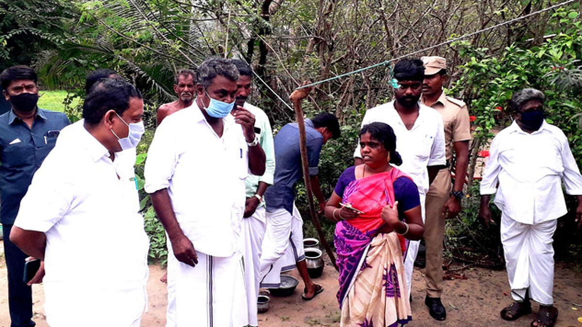 மழை பாதிப்பு: அமைச்சா் ஆய்வு