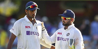 பிரிஸ்பேன் டெஸ்ட் 2-ம் நாள் முடிவில் இந்திய அணி 62/2: ஆஸ்திரேலியா முதல் இன்னிங்ஸில் 369 ரன்கள்