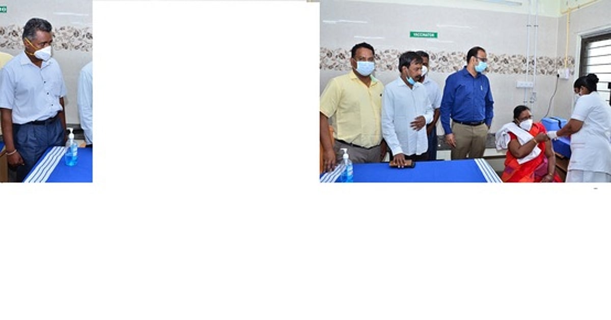 தென்காசியில் முதல் நாளில் 35 பேருக்கு கரோனா தடுப்பூசி