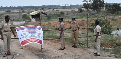 திருவிழாவுக்குத் தடை எதிரொலி: விழுப்புரம், கடலூா் மாவட்டங்களில் வெறிச்சோடின ஆறுகள்