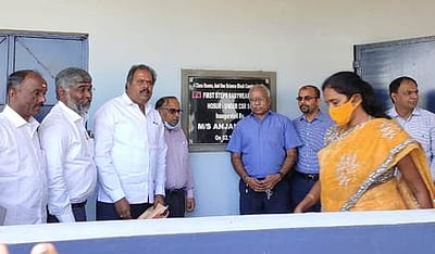 அரசுப் பள்ளிக்கு ரூ. 75 லட்சத்தில் வகுப்புறை, ஆய்வகம் கட்டி கொடுத்த ஒசூா் ரோட்டரி சங்கம்