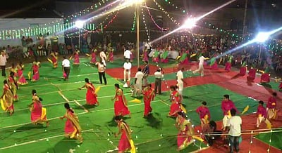 முறியாண்டம்பாளையத்தில் கலாசாரம் மாறாத கிராமிய நிகழ்ச்சி