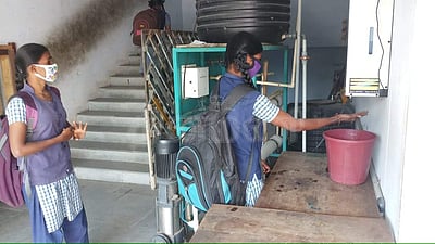 நாமக்கல்லில் 346 பள்ளிகள் திறப்பு: 45,000 மாணவர்கள் வருகை