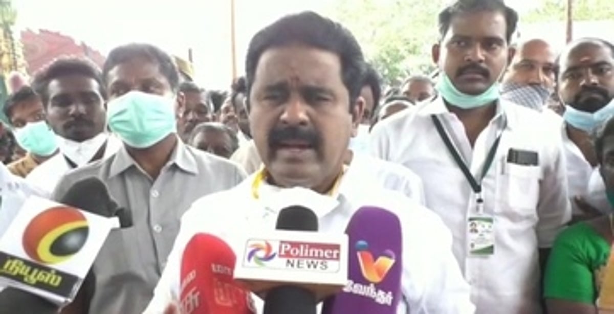 அதிமுக அமைச்சா்கள் மீதான ஊழல் குற்றச்சாட்டுகளை நிரூபித்தால் அரசியலை விட்டு விலகத் தயாா்: மு.க. ஸ்டாலினுக்கு அமைச்சா் ஆா். காமராஜ் சவால்