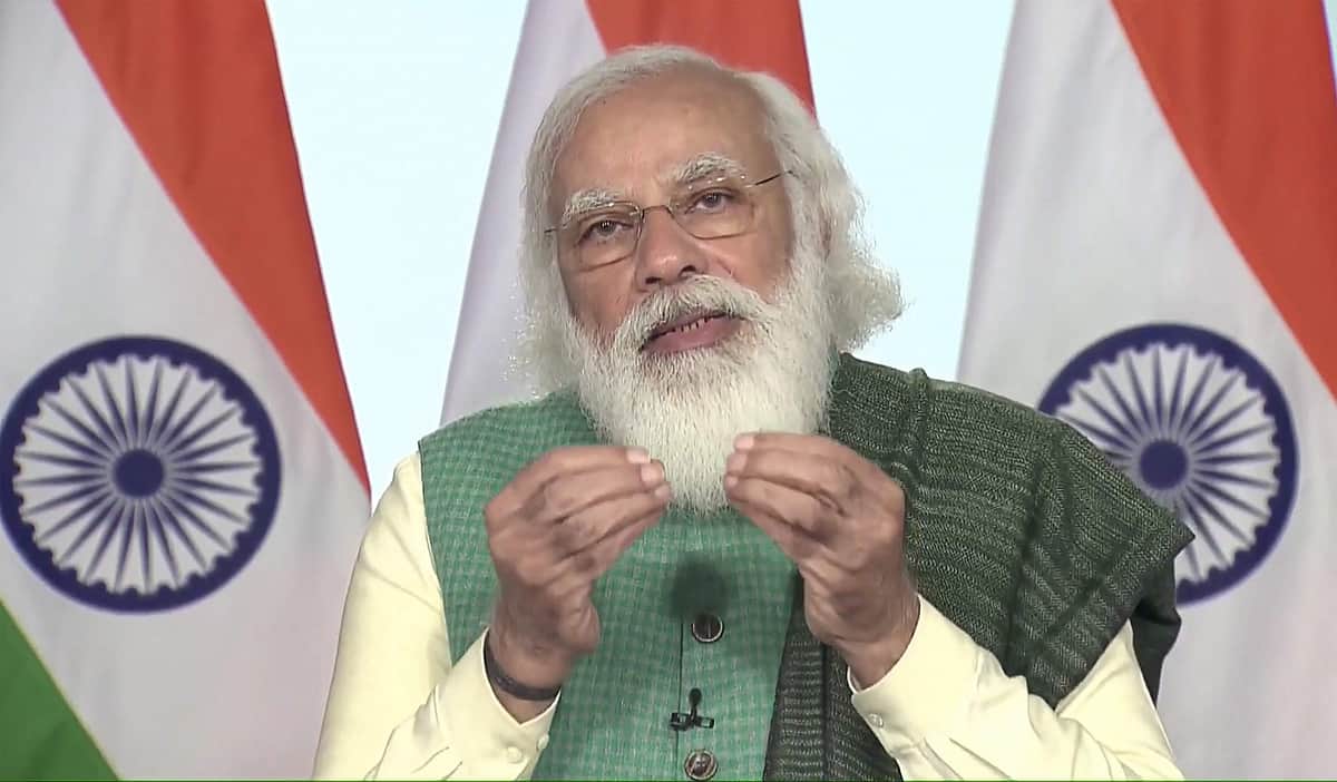 வீடு கட்டும் திட்டம்: உ.பி. பயனாளிகளுக்கு ரூ.2,691 கோடி விடுவித்தார் பிரதமா் மோடி