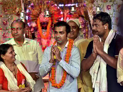 ராமர் கோயில் கட்ட பாஜக எம்.பி. கெளதம் கம்பீர் ரூ.1 கோடி நன்கொடை