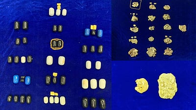 சென்னை விமான நிலையத்தில் ரூ.4.16 கோடி மதிப்பிலான கடத்தல் தங்கம் பறிமுதல்