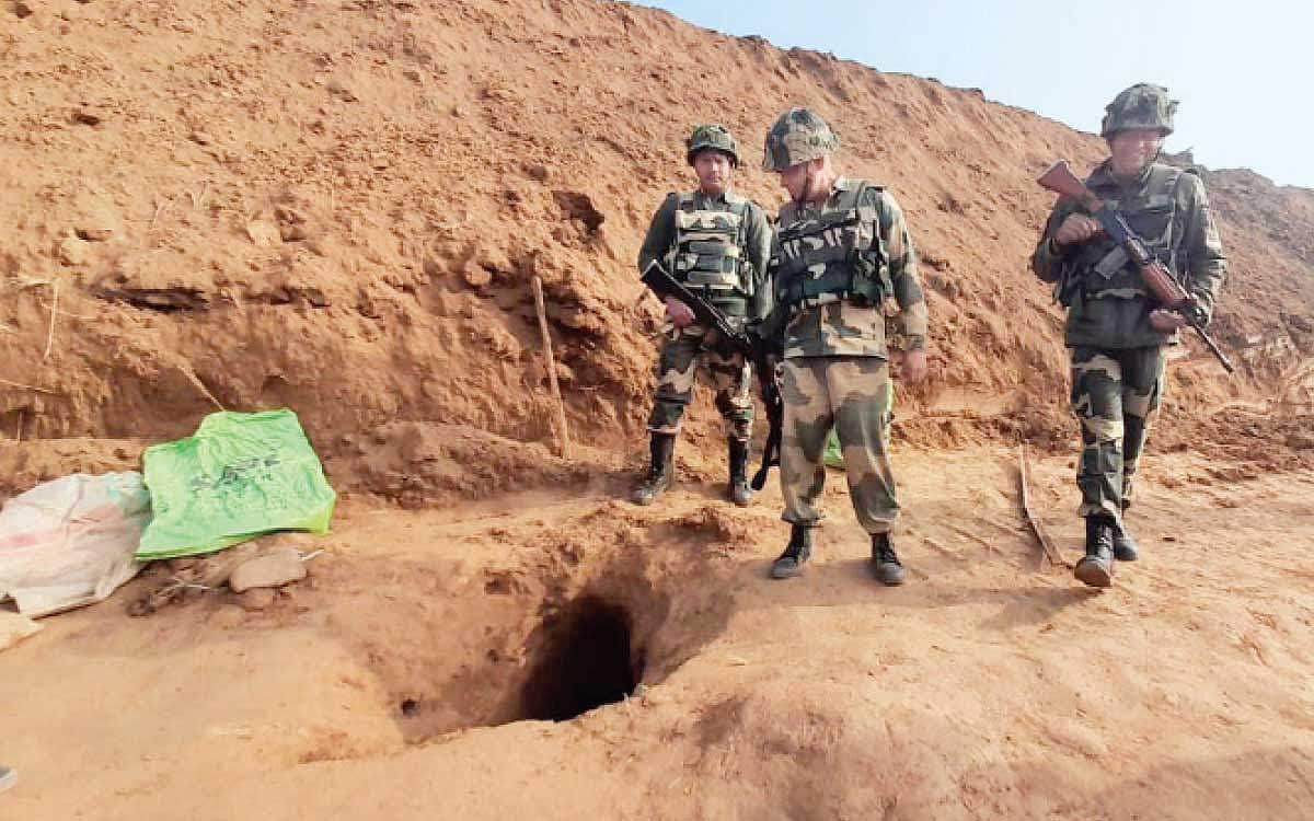 சர்வதேச எல்லையில் ரகசிய சுரங்கப்பாதை கண்டுபிடிப்பு; 10 நாள்களில் 2வது