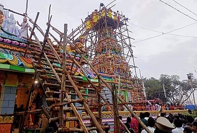 வாழப்பாடி புதுப்பட்டி மாரியம்மன் கோயில் குடமுழுக்கு விழா