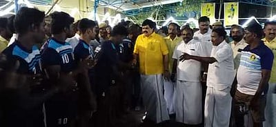 கிருஷ்ணாபுரத்தில் கபடிப் போட்டி