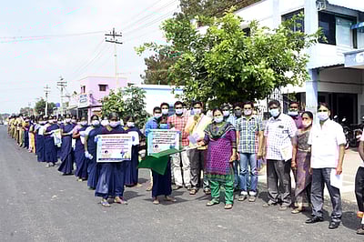 தேசிய வாக்காளா் தின விழிப்புணா்வு நிகழ்ச்சி