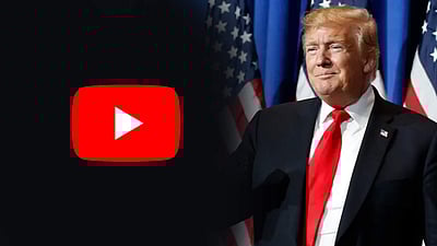 டிரம்பின் யூடியூப் கணக்கு நிரந்தரமாக முடக்கம்