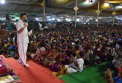 அறிவித்த திட்டங்களைக் கூட அதிமுக அரசு நிறைவேற்றவில்லை: மு.க.ஸ்டாலின் பேச்சு