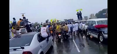 திருமங்கலம் கப்பலூர் சுங்கச்சாவடி முன்பு தேமுதிகவினர் சாலை மறியல்