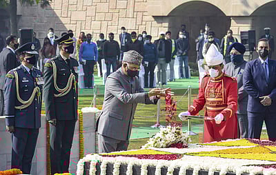 மகாத்மா காந்தி நினைவு தினம் - புகைப்படங்கள்