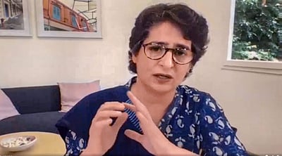 ஜனநாயகத்தின் கண்ணியத்தை சுக்குநூறாக்கிவிட்டது பாஜக: பிரியங்கா