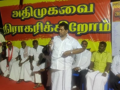 வள்ளிவிளையில் திமுக மக்கள் சபைக் கூட்டம்