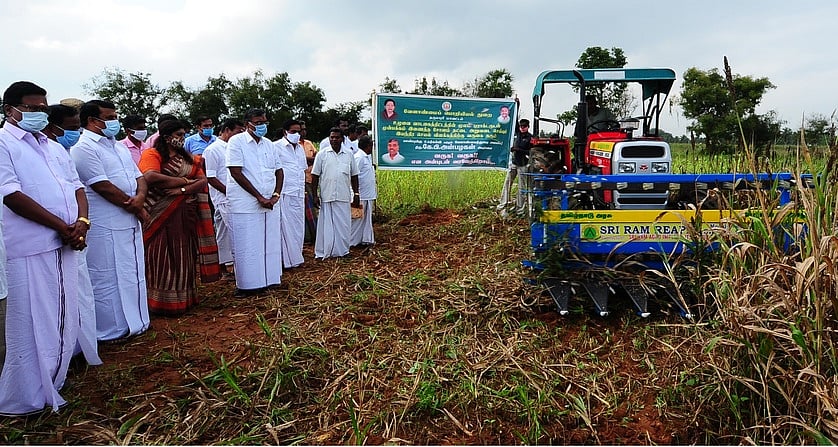 வேளாண்மை துறையில் குறைந்த வாடகையில் இயந்திரங்கள்