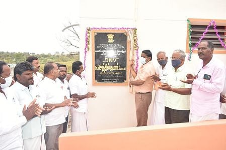 கலப்பம்பாடி மேல்நிலைப் பள்ளியில் ரூ. 11.50 லட்சத்தில் புதிய கழிப்பறை திறப்பு