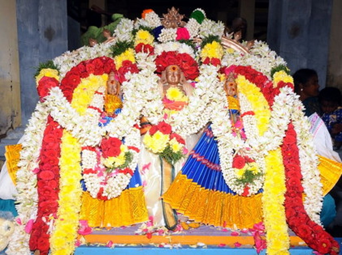திருமலைராயன்பட்டினம் பொய்யாதமூா்த்தி ஐயனாா் திருக்கல்யாண உத்ஸவம்