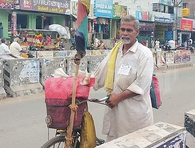 வள்ளலாரின் கொள்கையைப் பரப்ப அரசியல் கட்சி தொடங்கிய முதியவர்