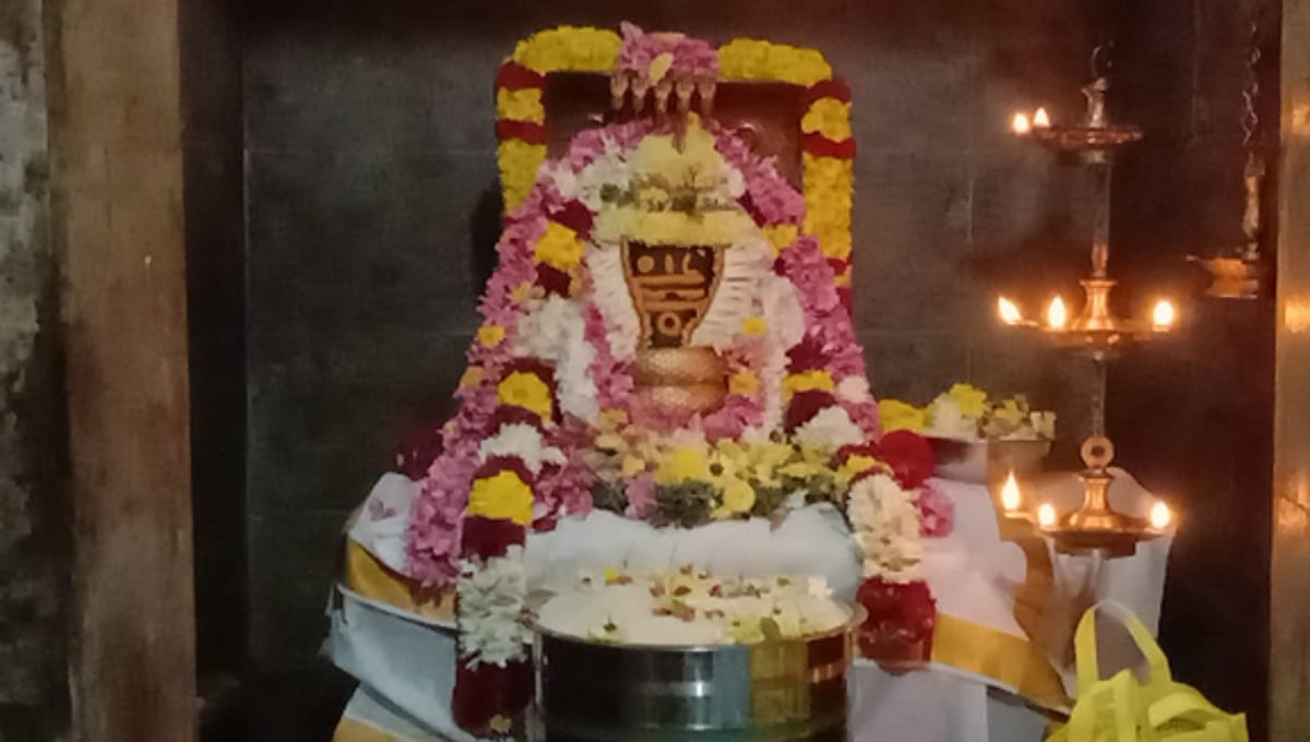 படியளந்த திருநாள்: போடி சிவன் கோயில்களில் சிறப்புப் பூஜை
