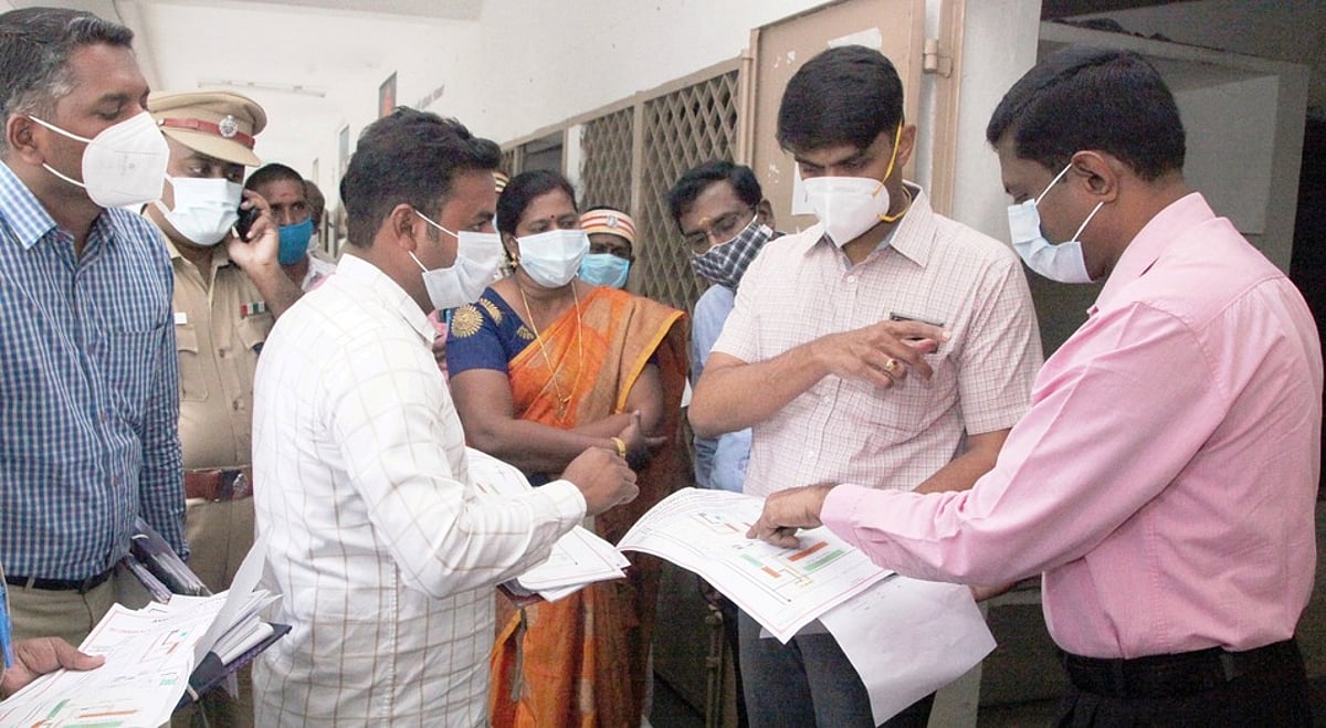 வாக்கு எண்ணும் மையங்கள் அமையும் இடங்கள்: மாவட்ட ஆட்சியா், எஸ்.பி. ஆய்வு