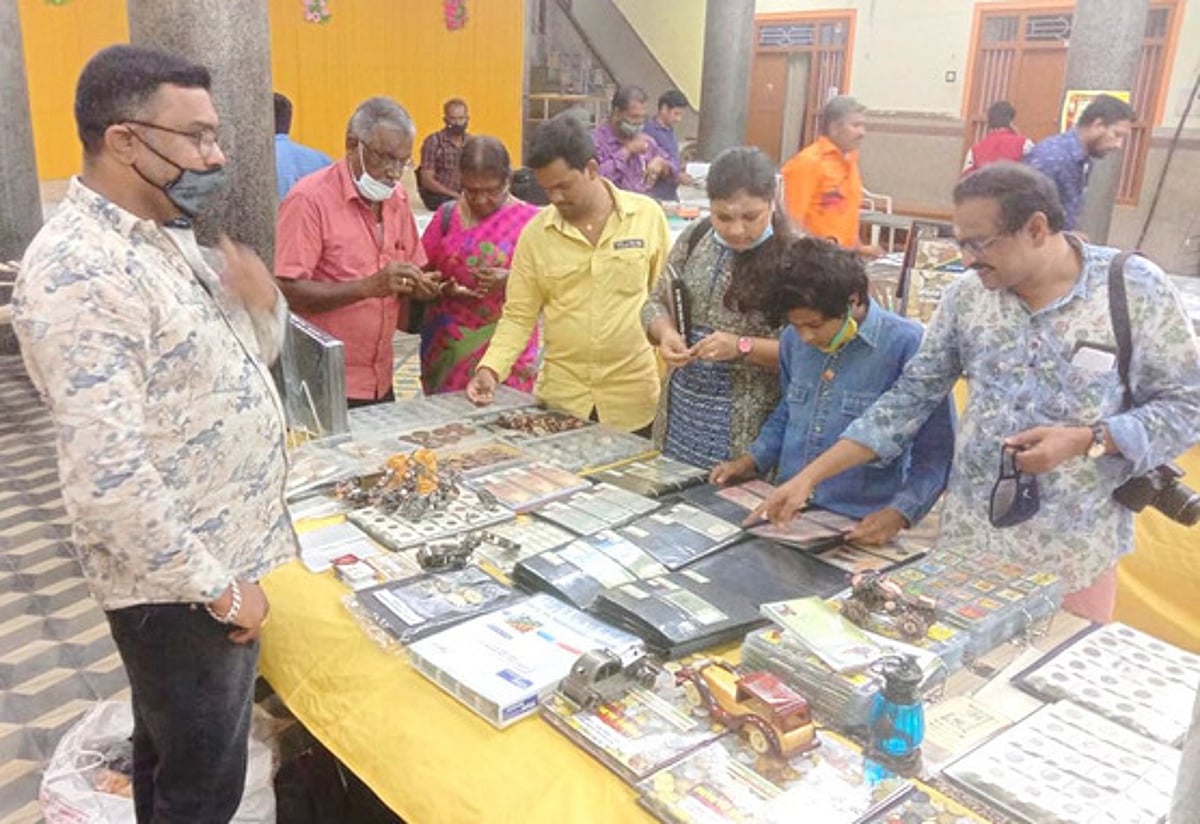 பழனியில் பழங்கால நாணயக் கண்காட்சி