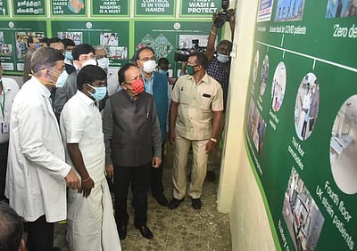 சென்னை அரசு மருத்துவமனைகளில் ஹர்ஷ் வர்தன் ஆய்வு