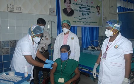 மதுரை மாவட்டத்தில் 5 இடங்களில் கரோனா தடுப்பூசி ஒத்திகை