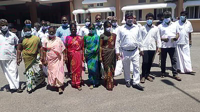 பஞ்சமி நிலத்தை மீட்டுத் தர ஆட்சியரிடம் கோரிக்கை