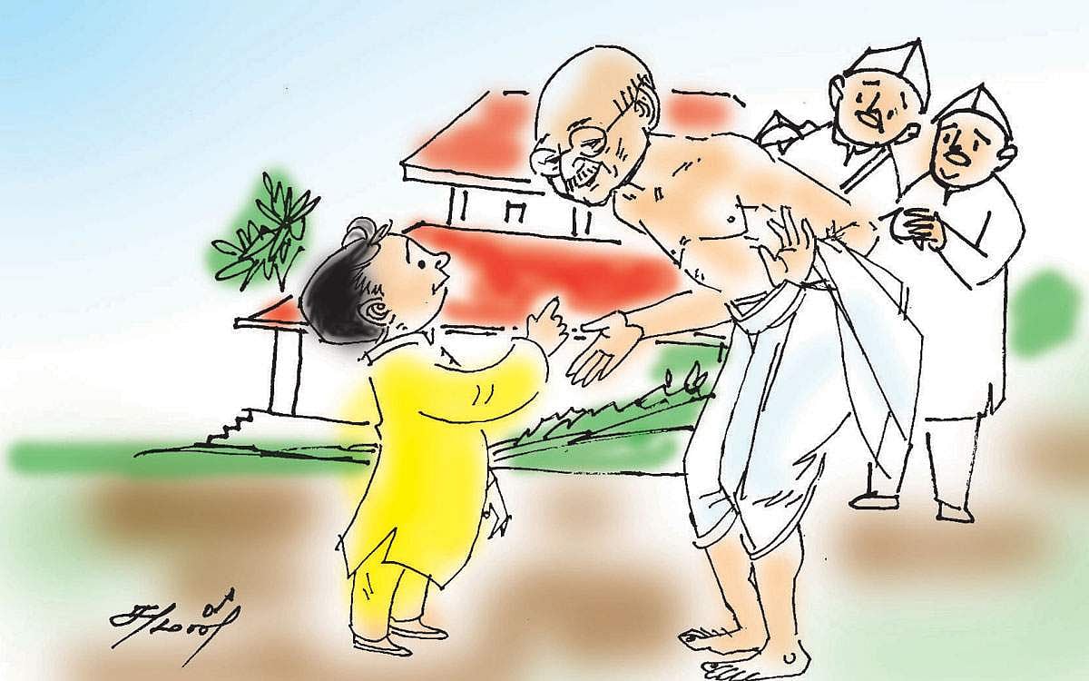 காந்தியும் சிறுவனும்!
