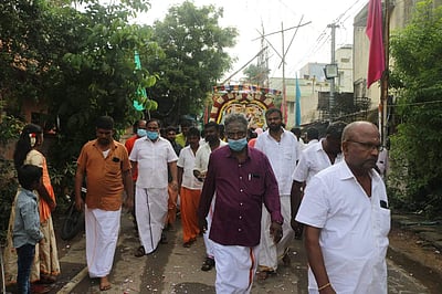 ஸ்ரீ குலசேகர ஆழ்வார் பக்த ஜன சபா ராதா ருக்மணி சமேதா கிருஷ்ணா ஆலய திருவீதி உலா விழா