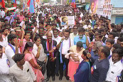 ஆணவ படுகொலை: உயர்நீதிமன்ற நீதிபதி தலைமையில் விசாரிக்க தொல்.திருமாவளவன் வலியுறுத்தல்