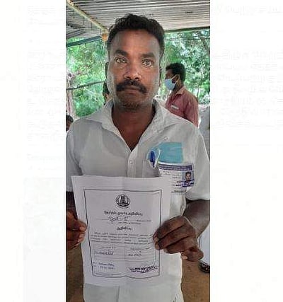 தென்பாதி ஊராட்சி வார்டு உறுப்பினர் தேர்தலில் அதிமுக வெற்றி