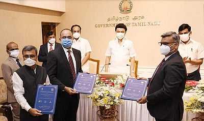 திருவள்ளூர், மப்பேட்டில் பல்முனைய சரக்கு போக்குவரத்து பூங்கா: ஒப்பந்தம் கையெழுத்து