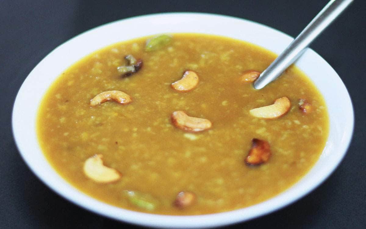  பாசிப்பருப்பு பாயசம் 
