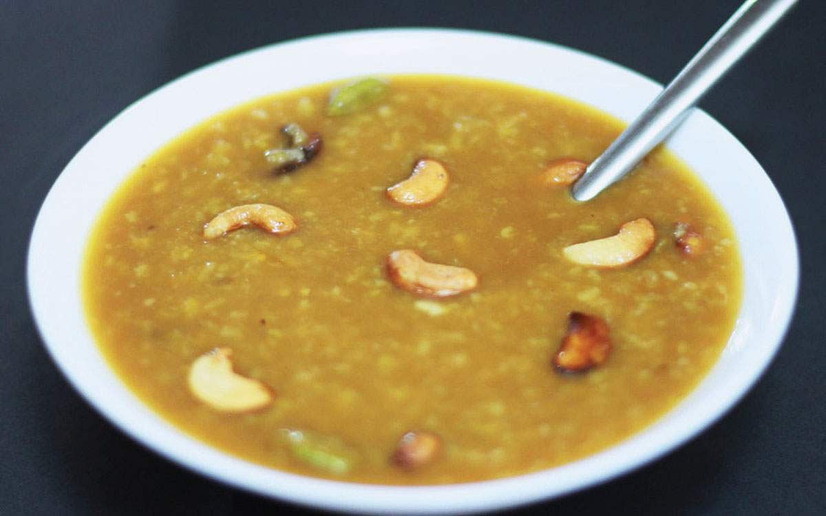 பாசிப்பருப்பு பாயசம்